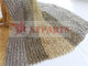 Light Partitioning Copper Metal Ring Mesh 8 Mm