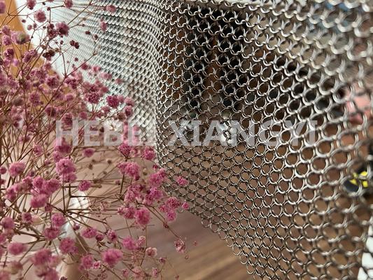 Woven Welded Ss 316 Architectural Mesh Curtain For Building Materials