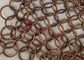 Stainless Steel Chain Mail Wire Mesh 20 Mm Outer Diameter